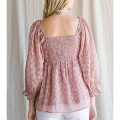Jodifl Mauve Leopard Babydoll Top 5 Jodifl Mauve Leopard Babydoll Top
