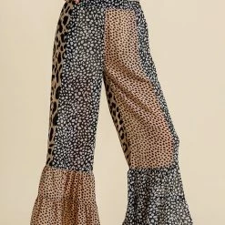 UMGEE Animal Print Pants Bottoms