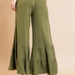 UMGEE Olive Linen Pants