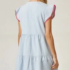 Andree By Unit Pin Striped Babydoll Dress 17 Andree By Unit Pin Striped Babydoll Dress