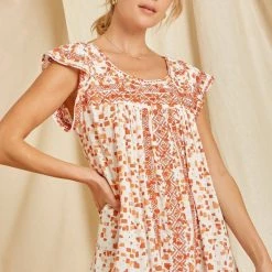 Andree By Unit New Arrivals Embroidered Babydoll Top 11 Andree By Unit New Arrivals Embroidered Babydoll Top