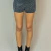 Cloudten Black Rhinestone Shorts New Arrivals