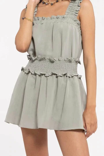 Blu Pepper Dusty Green Skirt New Arrivals 1 Blu Pepper Dusty Green Skirt New Arrivals