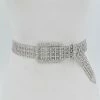 H&D Wholesale New Arrivals Silver Rhinestone Belt