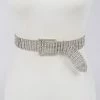 H&D Wholesale Silver Rhinestone Belt New Arrivals