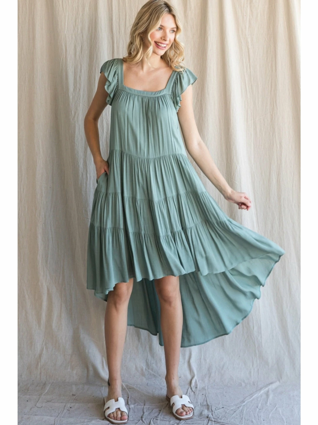 Jodifl Sage High/Low Dress New Arrivals 3 Jodifl Sage High/Low Dress New Arrivals