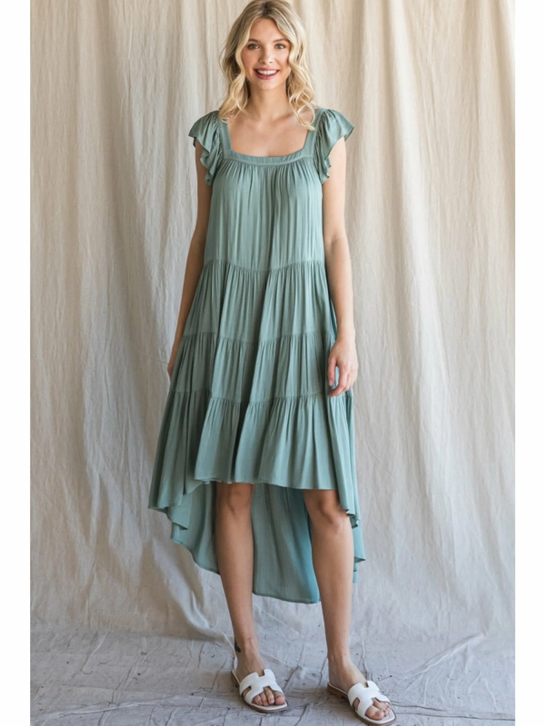 Jodifl Sage High/Low Dress New Arrivals 4 Jodifl Sage High/Low Dress New Arrivals