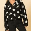 Hyfve Tops Star Cropped Jacket