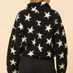 Hyfve Tops Star Cropped Jacket