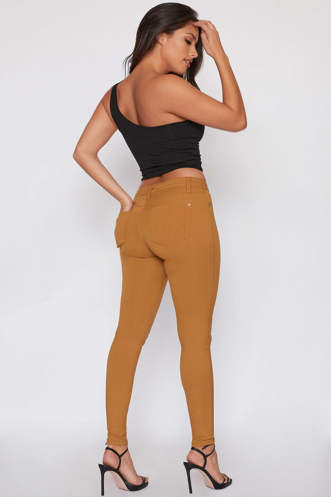 YMI Sunet Set Mid Rise Skinny Pants Bottoms 2 YMI Sunet Set Mid Rise Skinny Pants Bottoms