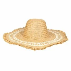 Wall To Wall Two Tone Straw Sun Hat New Arrivals