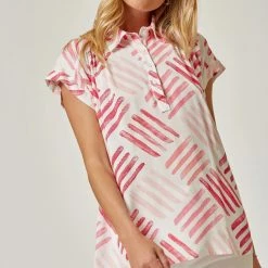 Andree By Unit New Arrivals Button Up Printed Top 13 Andree By Unit New Arrivals Button Up Printed Top