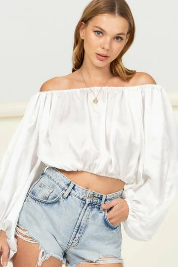Hyfve White Off Shoulder Top New Arrivals 2 Hyfve White Off Shoulder Top New Arrivals