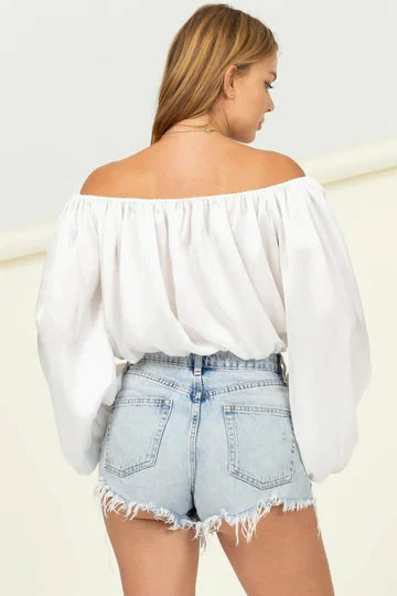 Hyfve White Off Shoulder Top New Arrivals 4 Hyfve White Off Shoulder Top New Arrivals