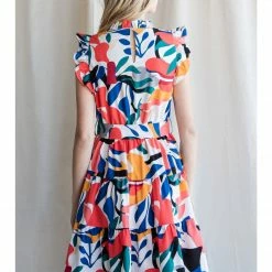 Jodifl New Arrivals Print Frill Ruffle Dress 5 Jodifl New Arrivals Print Frill Ruffle Dress