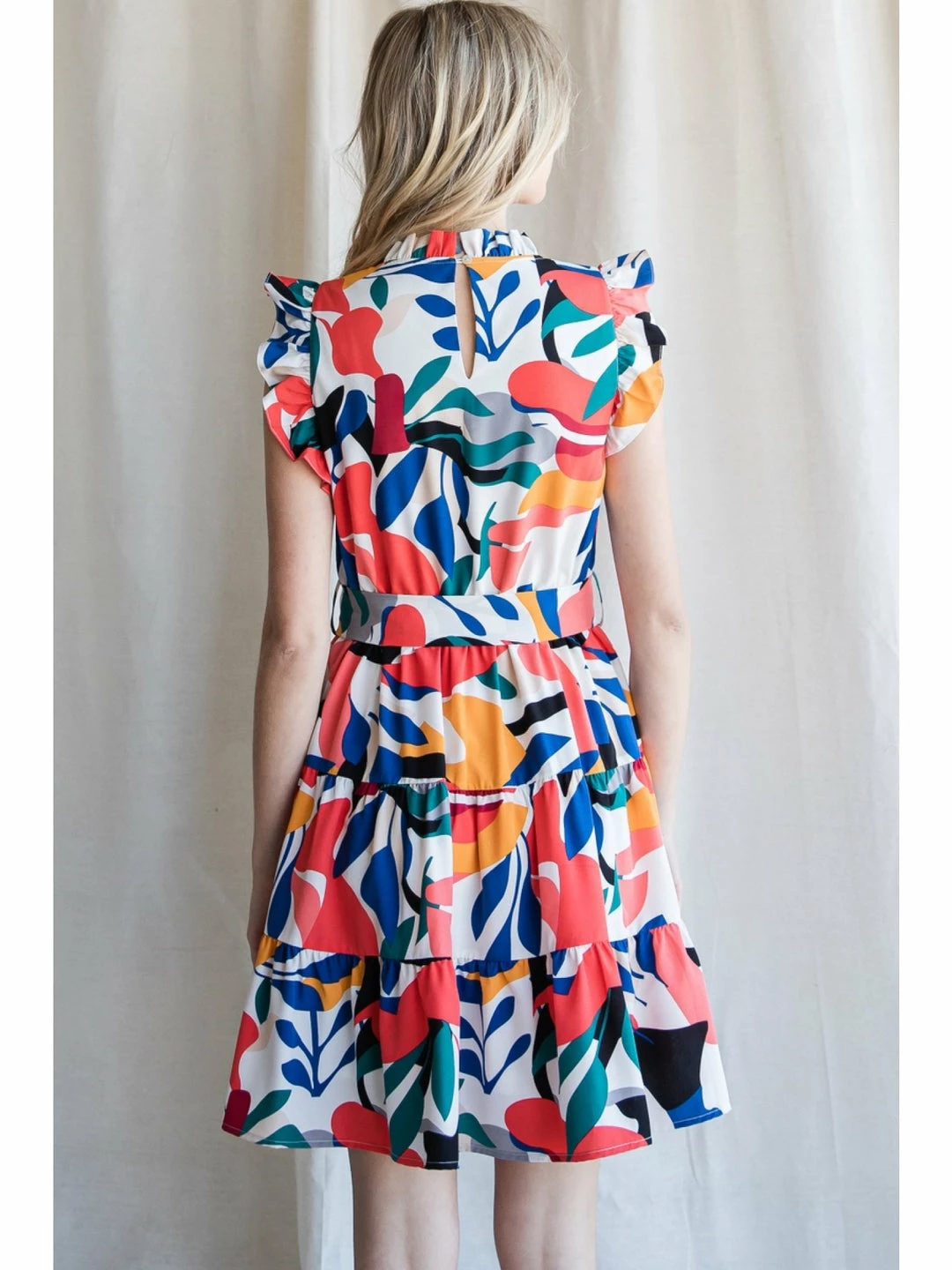 Jodifl New Arrivals Print Frill Ruffle Dress 3 Jodifl New Arrivals Print Frill Ruffle Dress