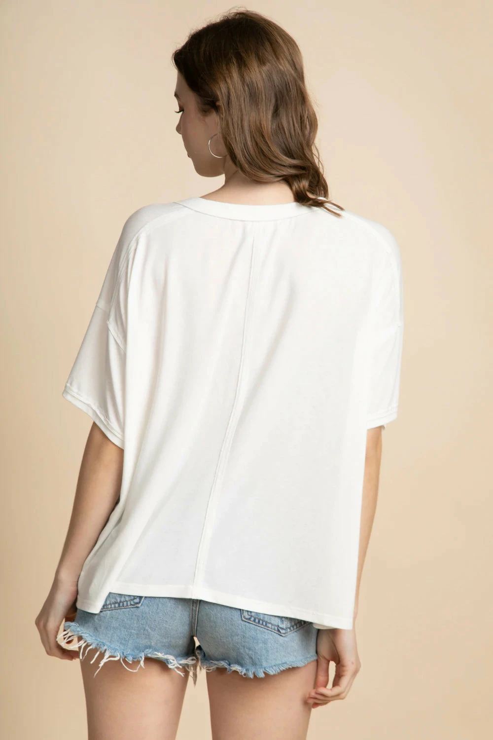 Very J White Pocket Casual Top 3 Very J White Pocket Casual Top