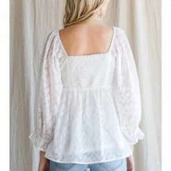 Jodifl White Leopard Babydoll Top 5 Jodifl White Leopard Babydoll Top