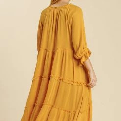 UMGEE Dresses Golden Midi Dress 12 UMGEE Dresses Golden Midi Dress